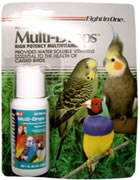 8 in 1 :: Premium Multi-Drops :: Жидкий концентрат мульти - витаминов для всех птиц